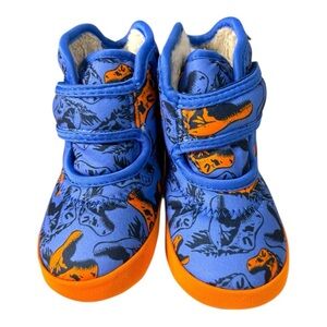 Bogs Kids Size 8 Blue Dino Print Boots – Brand New in Box